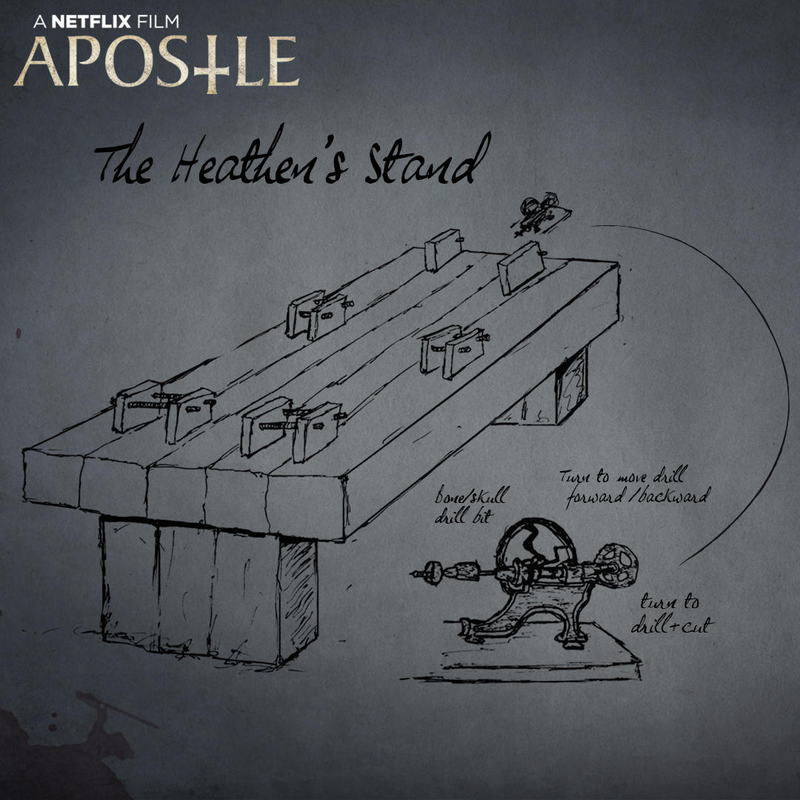 Illustration for article titled Take an exclusive look inside the diabolical mind of Apostle director Gareth Evans